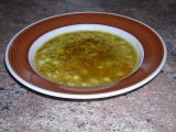 Zeleninová kmínová polévka