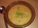 Zeleninová polévka s koprem  a mrkví