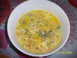 Zeleninová polievka s krupicou 2