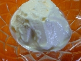 Zmrzlina z kysaného vanilkového nápoje
