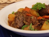 Zvěřinové Irish stew ( Irské dušené)